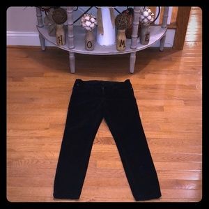 Black Banana Republic Skinny Corduroy